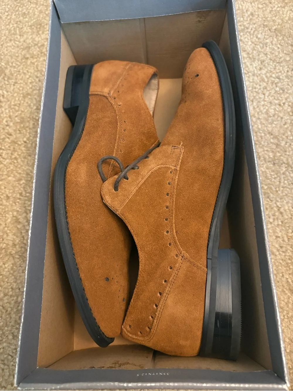 Stacy Adams Men's Kensington Camel Shoes
